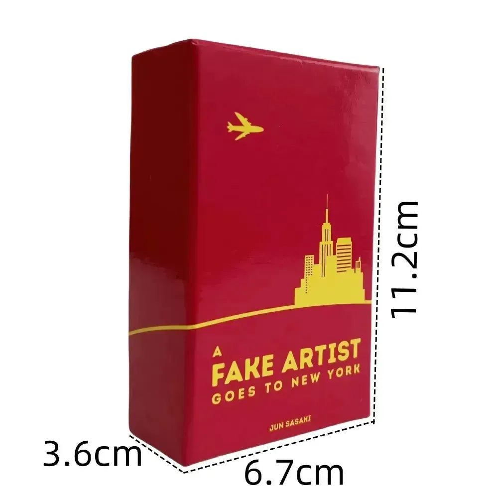 A Fake Artist Goes to New York – The Drawing & Deception Party Game