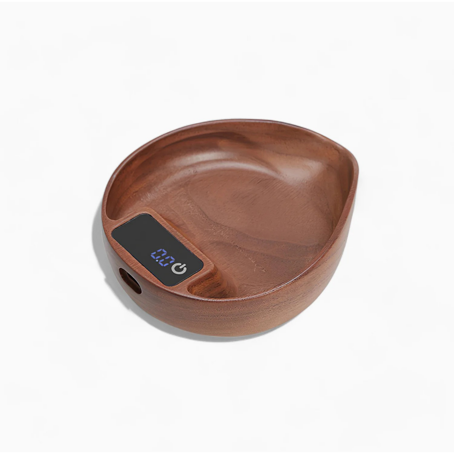 Walnut Coffee Scale – Precision Brewing with Natural Elegance