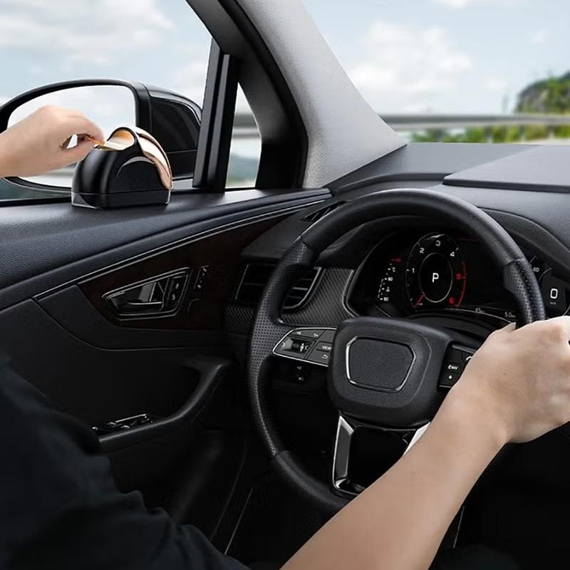 Car Ashtray with LED Light – Premium Anti-Ash Design for Car & Home