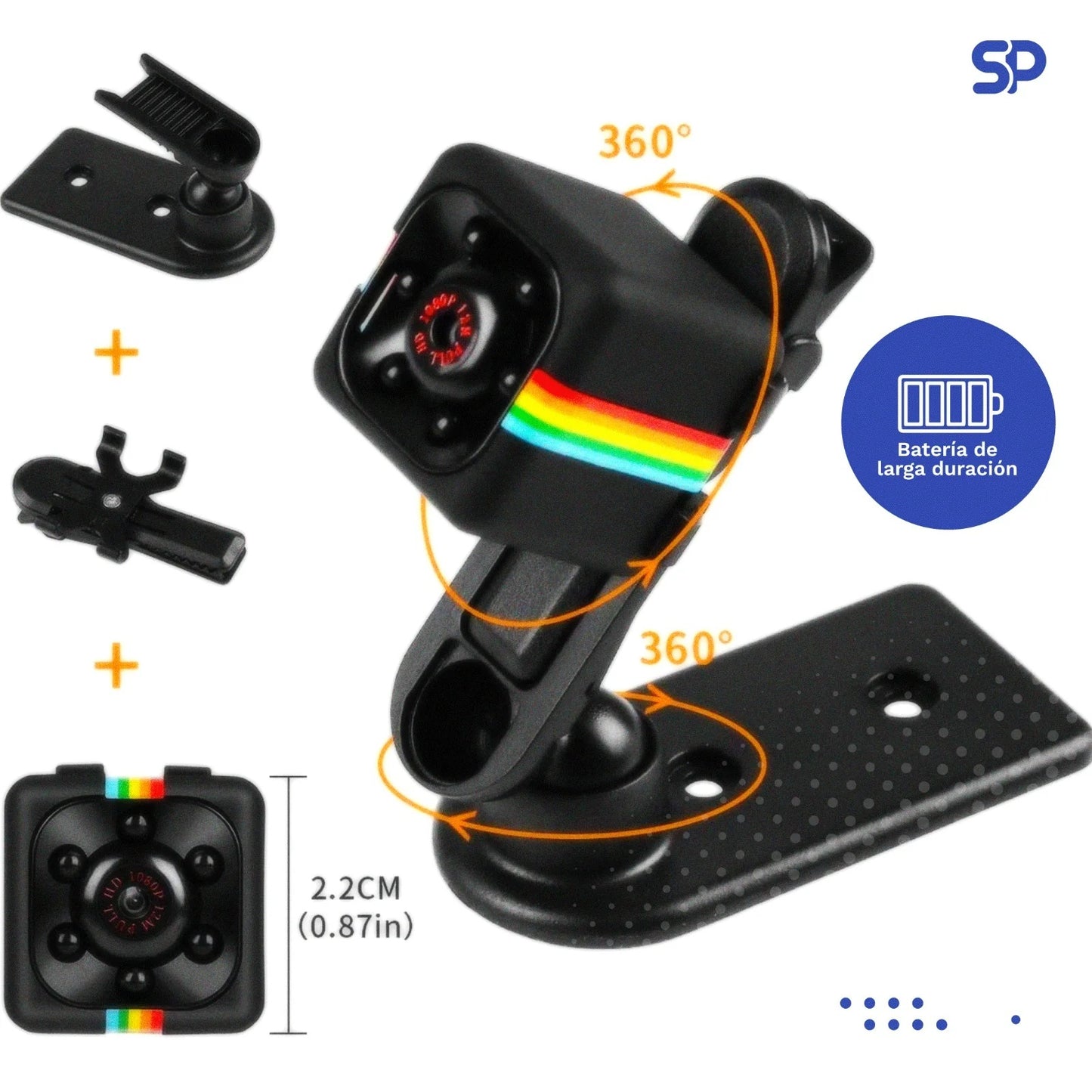 Mini Spy Camera – Full HD 1080P with Night Vision