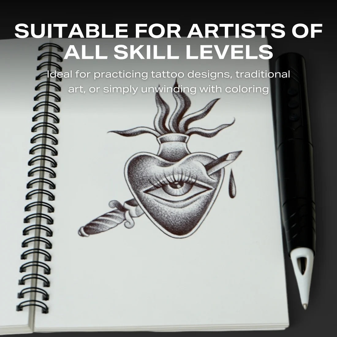 Coloring Book Set – Complete Kit for Shading & Dot Art Practice