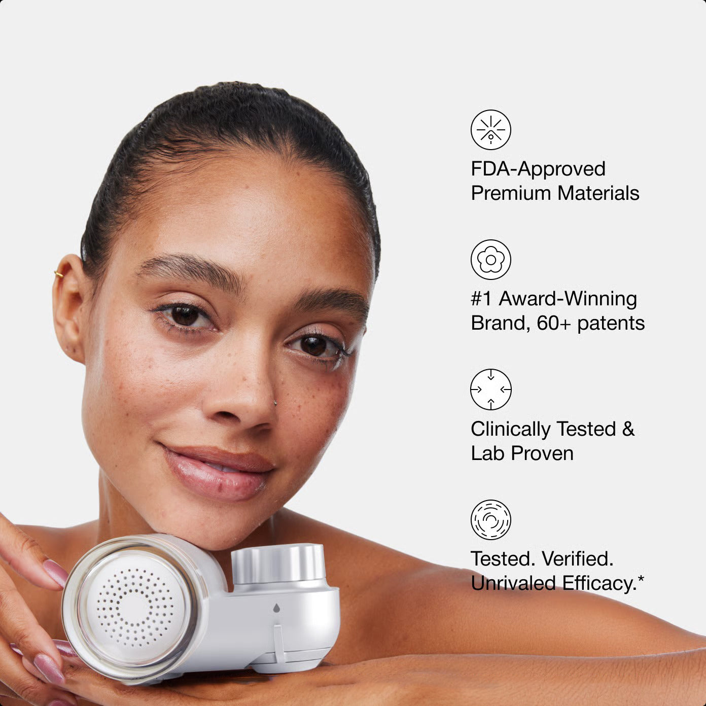 Faucet Skincare Filter – Removes 99.9% of Contaminants, Improves Skin Texture