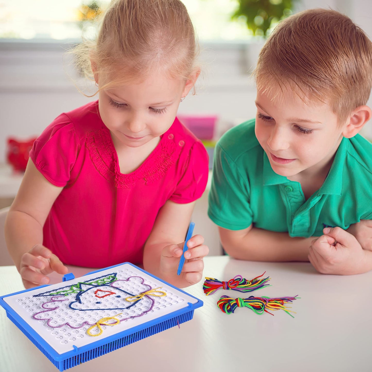 String A Picture Lacing Art Toy – Fun & Educational Fine Motor Skill Activity for Kids