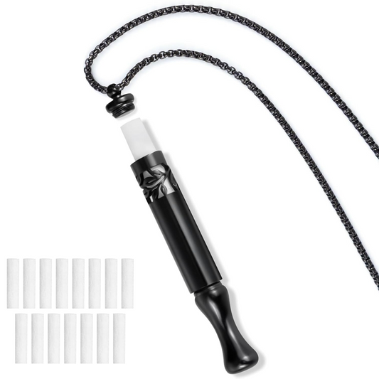 Quit Smoking Necklace – Breathing Aid & Stress Relief Pendant