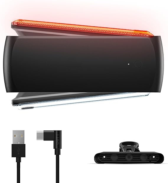 Smart Wireless LED Bike Lights – Front, Rear, Turn & Brake Compatible with App Control