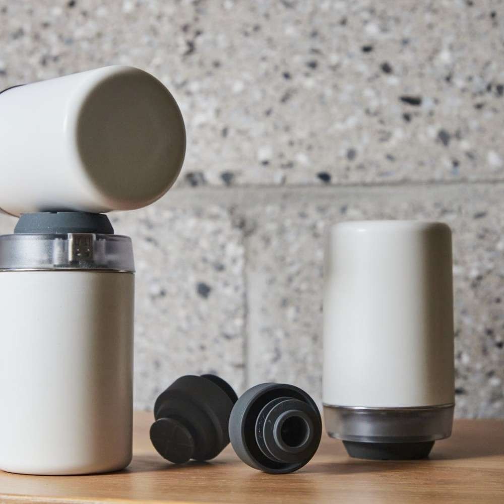 Precision Pressure Wine Preserver Pump + 2 Stoppers – Keep Wine Fresh for Weeks