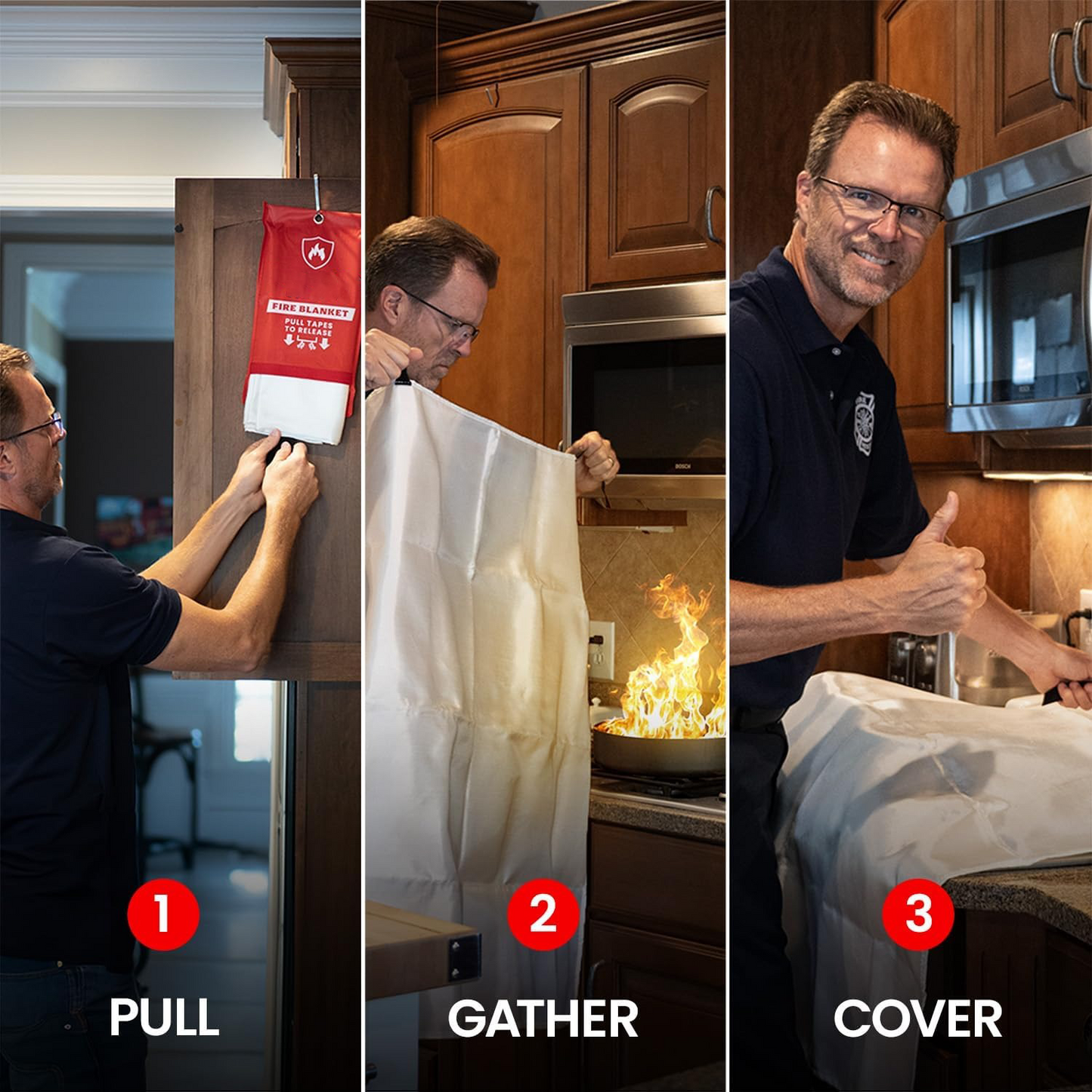 Fire Blanket – Ultimate Kitchen Fire Safety Protection