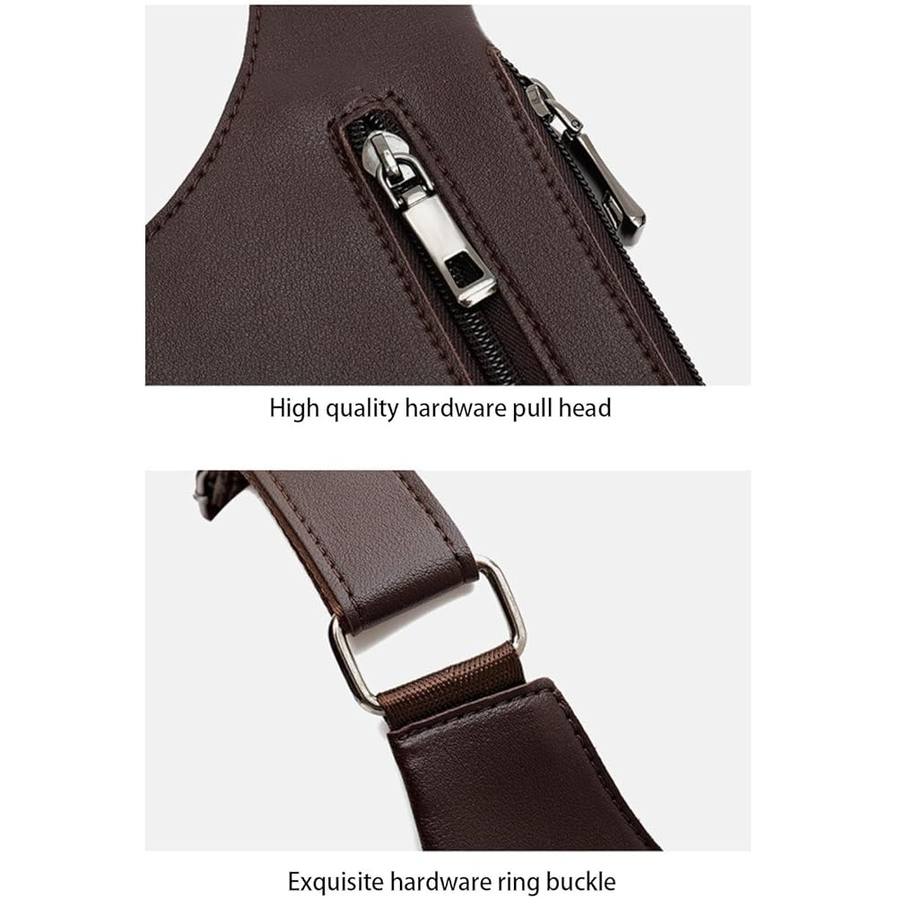 Multi-Pocket Anti-Theft Tactical Leather Backpack – Stylish, Secure & Practical