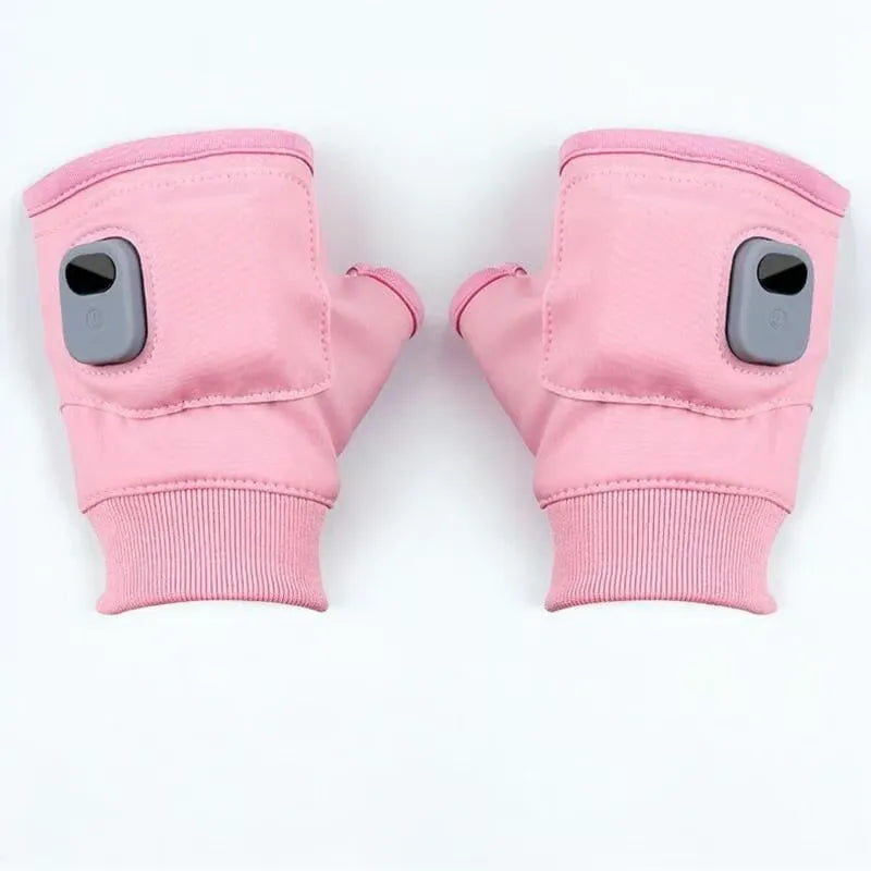 Smart Heating Fingerless Gloves – Stay Warm and Comfortable in Cold Weather