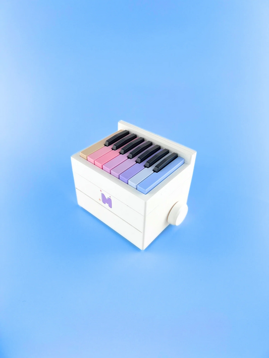 2026 KPOP Demon Hunters Mini Piano Desk Calendar – Music-Themed Creative Decoration