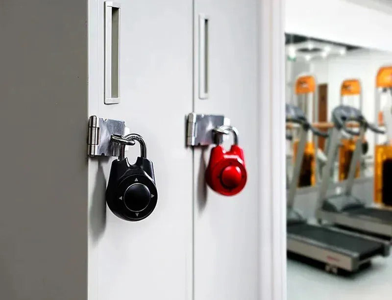 Directional Combination Padlock –  Customizable Locker Locks