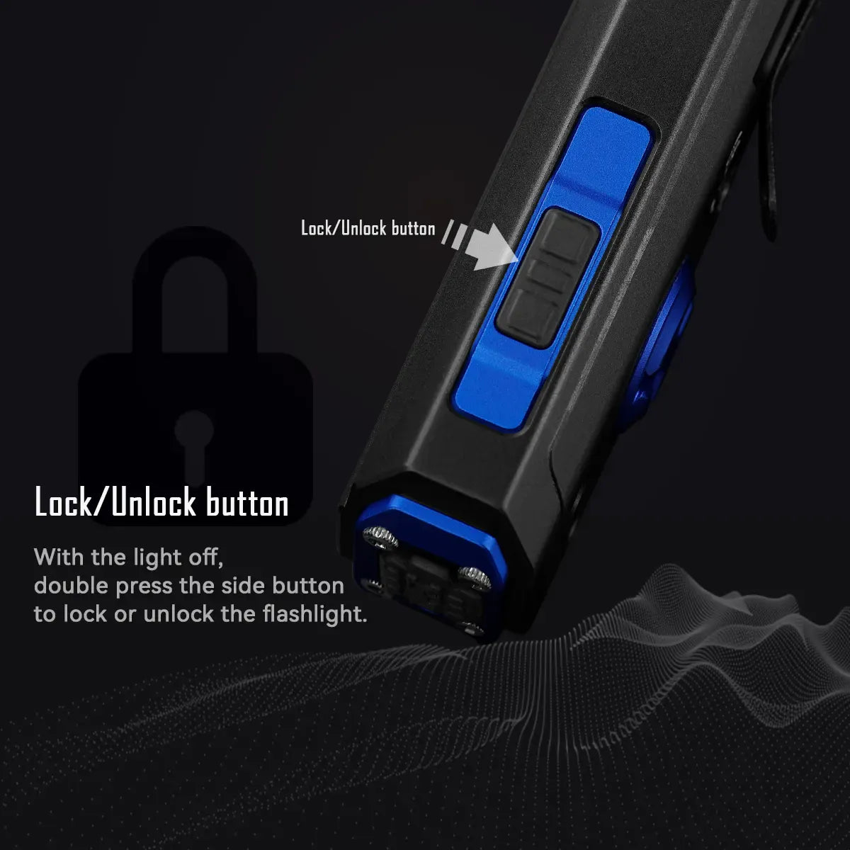 EDC Flashlight – 4-in-1 High Lumen Portable Light