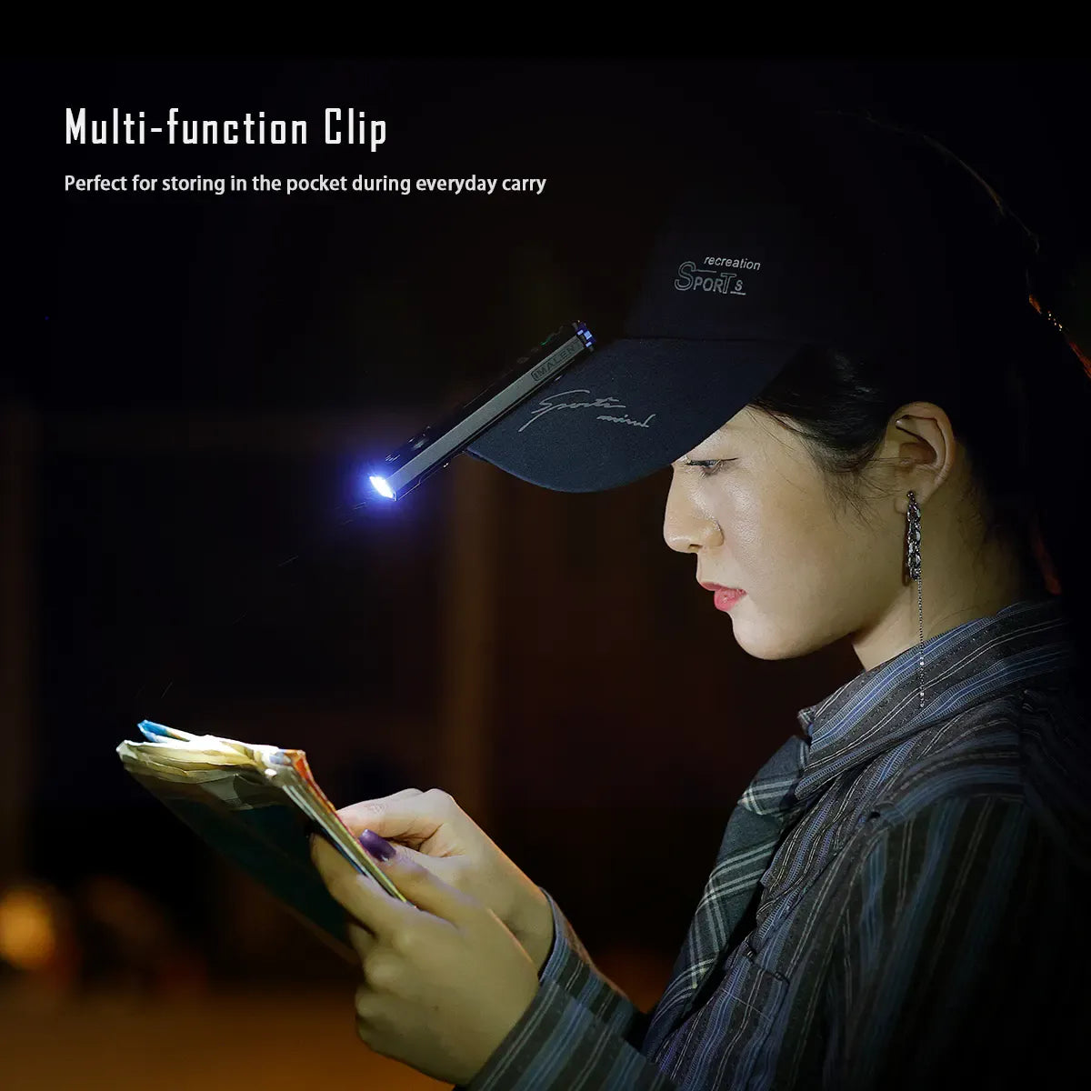 EDC Flashlight – 4-in-1 High Lumen Portable Light