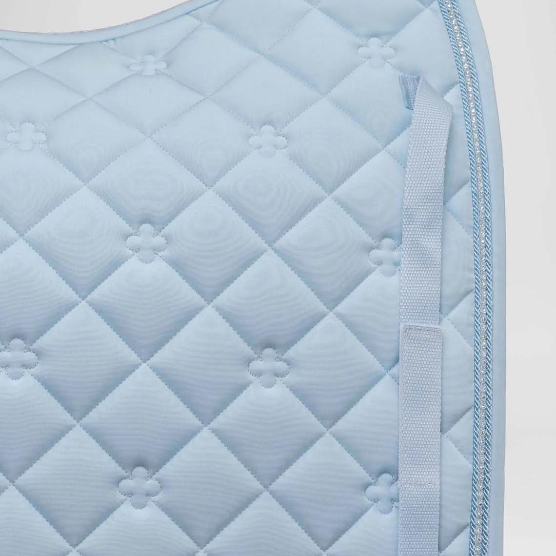 Baby Blue Saddle Pad with Pockets