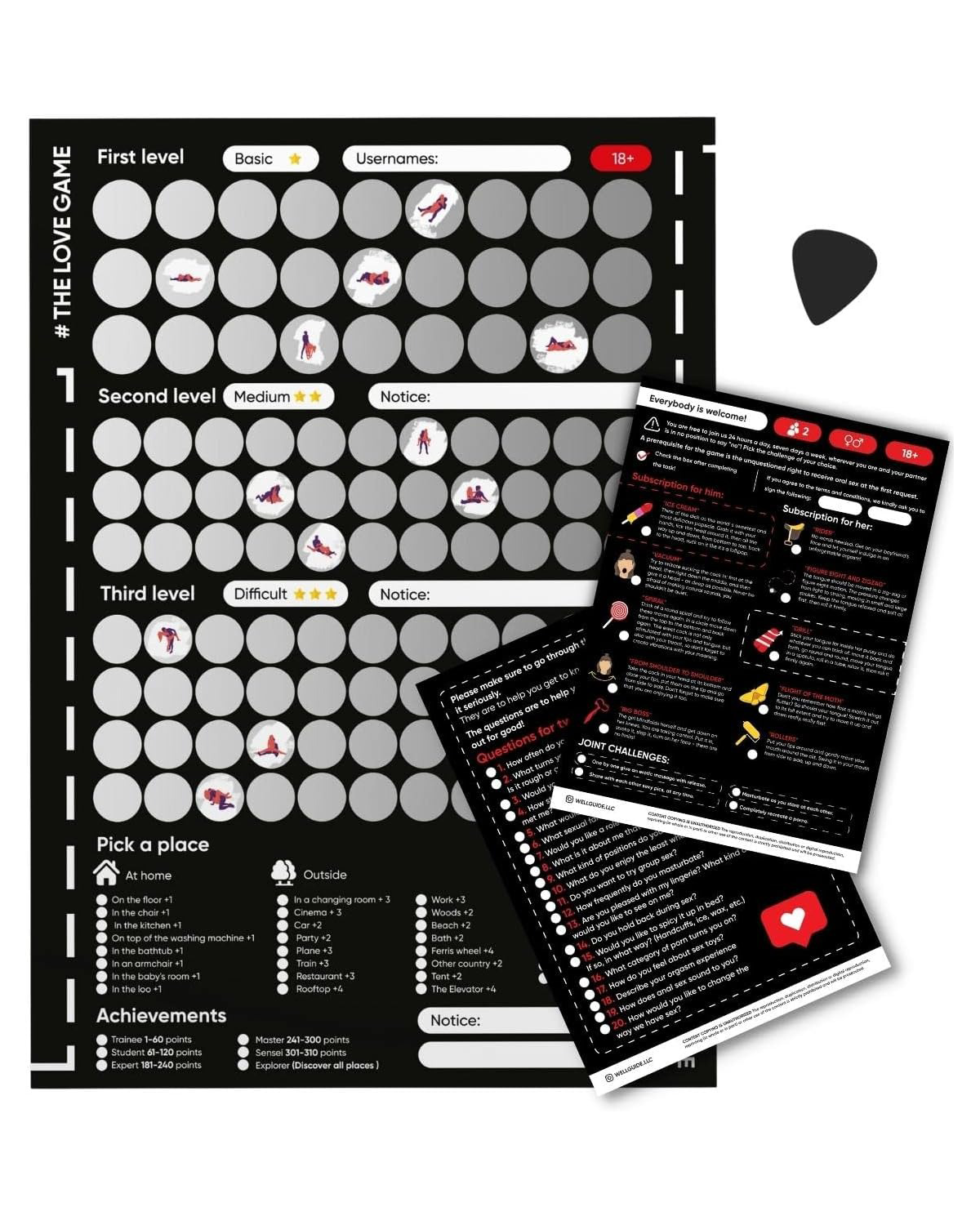 The Love Game – Adult Couple’s Game for Intimacy and Fun