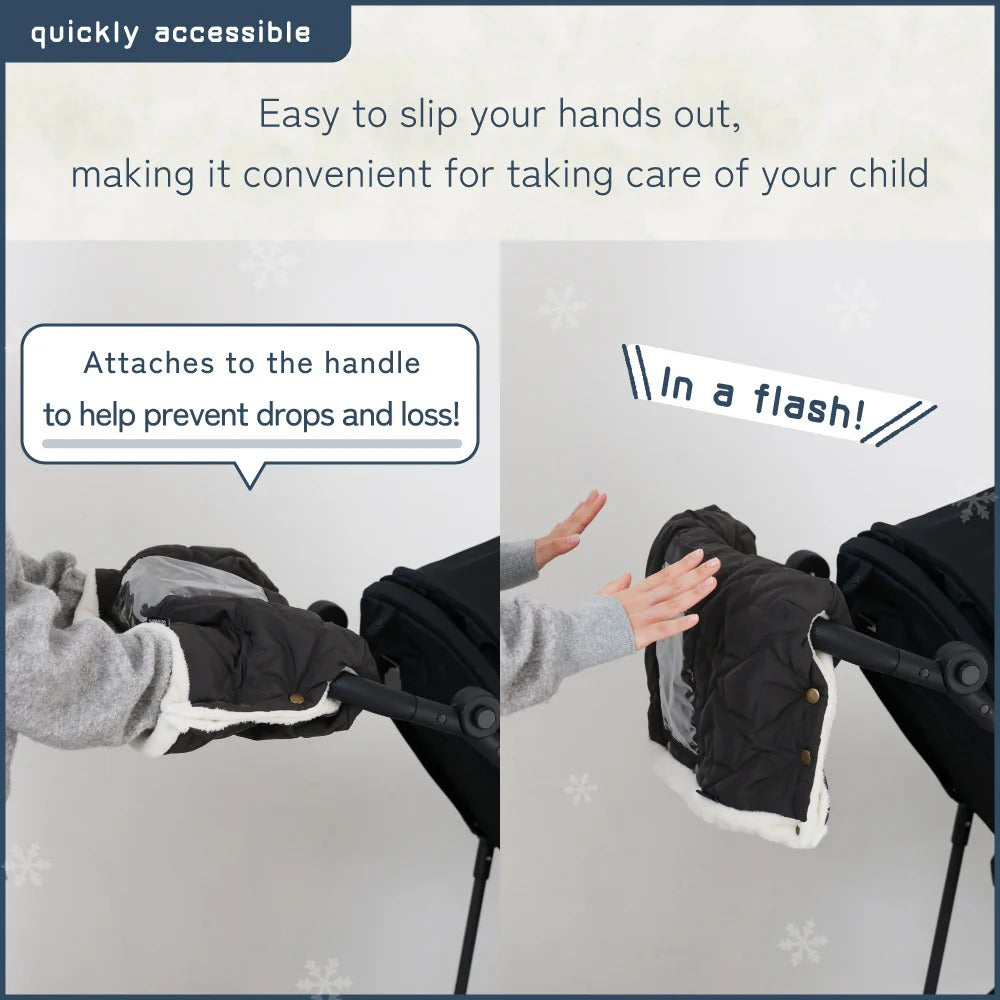 Stroller Hand Muff – Warm Hands for Winter Walks