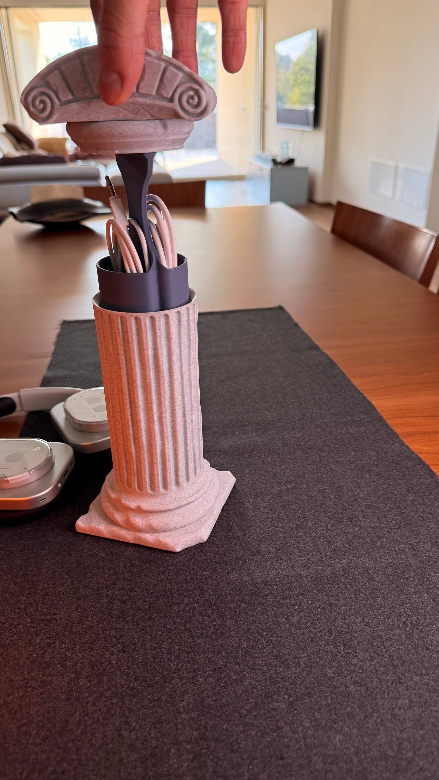 Music Pillar – A Fusion of Ancient Art and Modern Function