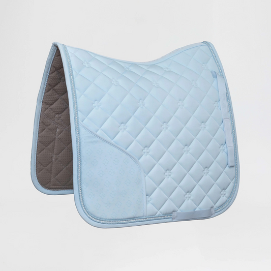 Baby Blue Saddle Pad with Pockets