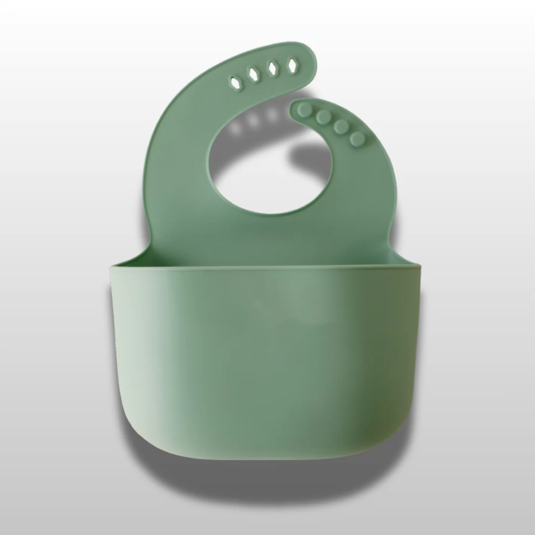 Silicone Baby Bib – Extra Deep Catcher for Mess-Free Feeding