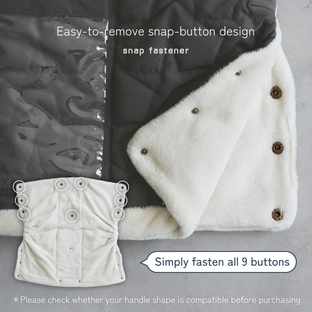 Stroller Hand Muff – Warm Hands for Winter Walks