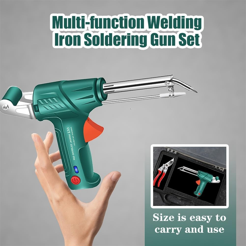 Portable Internal-Heating Laser Welding Tool – 3-in-1 Multifunctional Soldering Gun Set for Metal