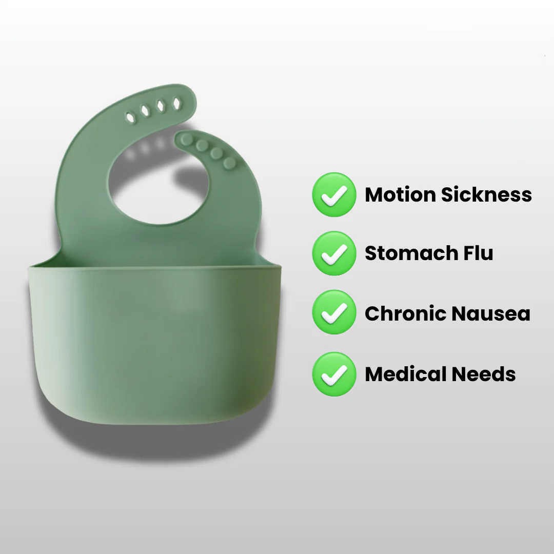 Silicone Baby Bib – Extra Deep Catcher for Mess-Free Feeding