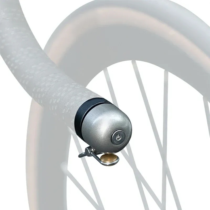 Bar-End Road Bike Bell – Compact, Loud & Safe Design