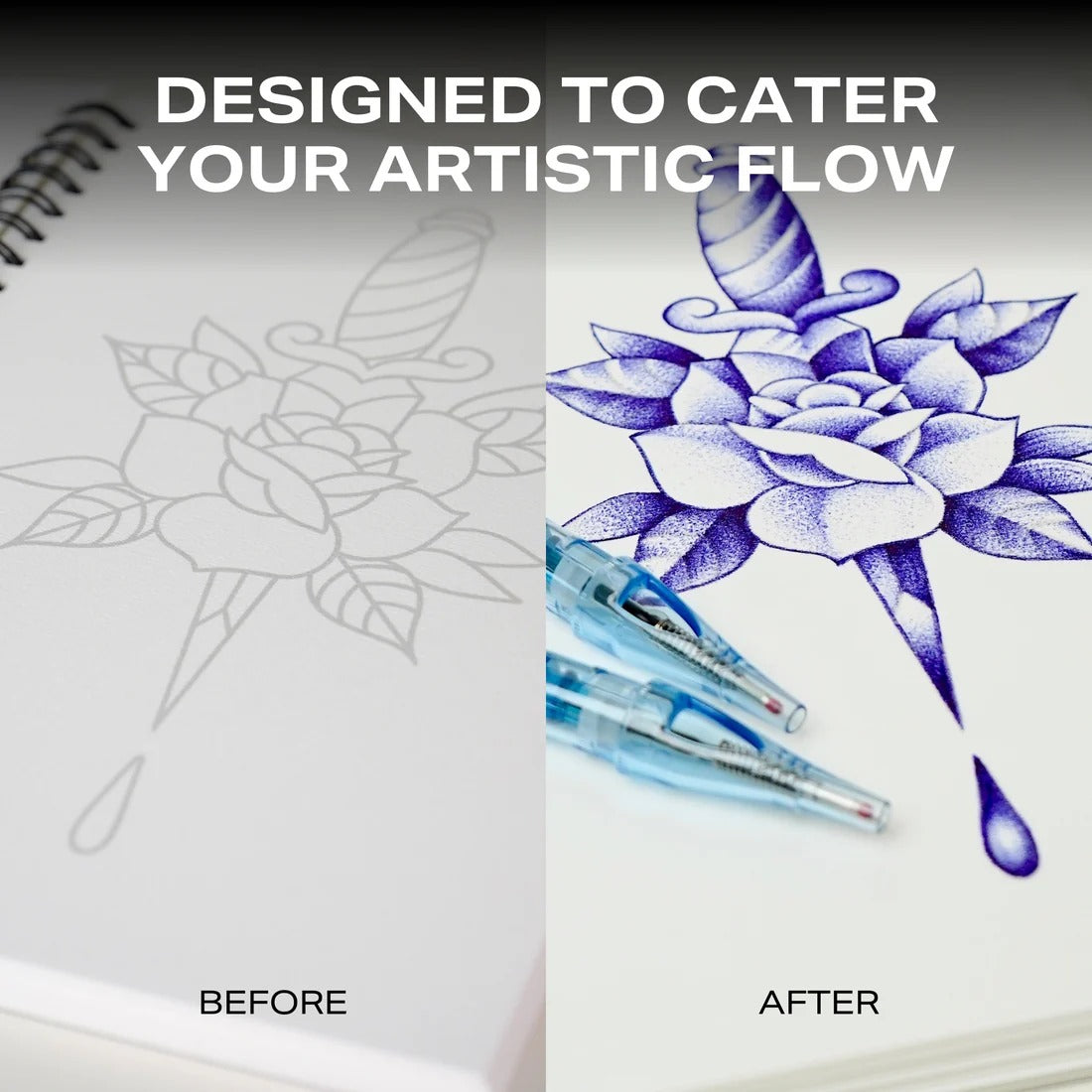 Coloring Book Set – Complete Kit for Shading & Dot Art Practice