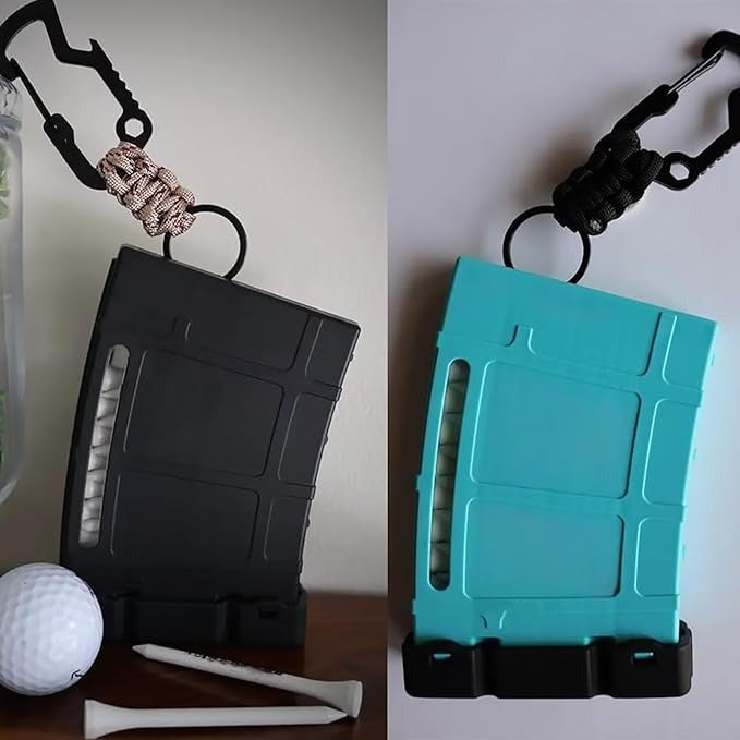Golf Tee Dispenser – Convenient Paracord Clip Design