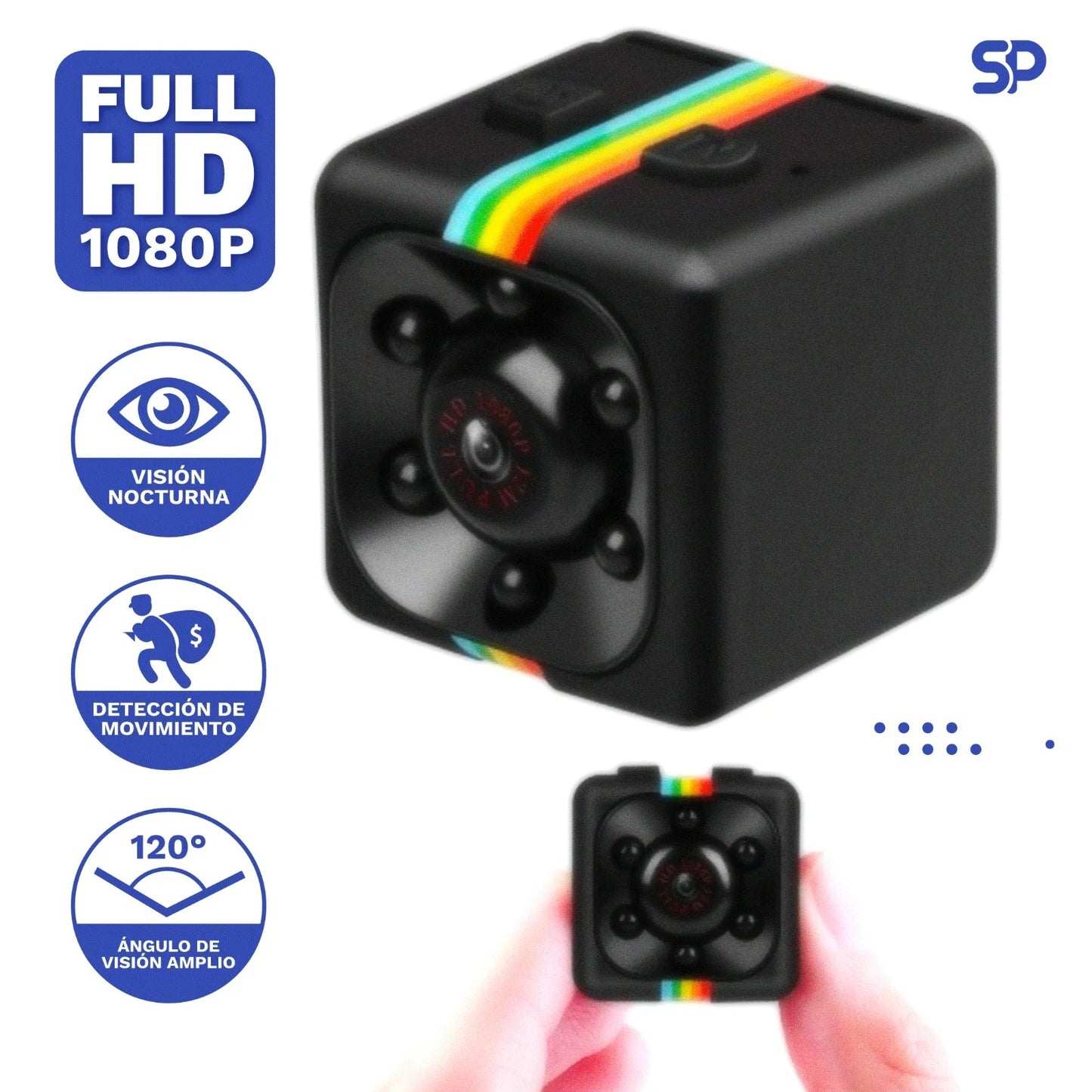 Mini Spy Camera – Full HD 1080P with Night Vision