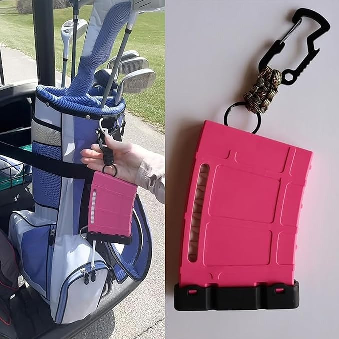 Golf Tee Dispenser – Convenient Paracord Clip Design