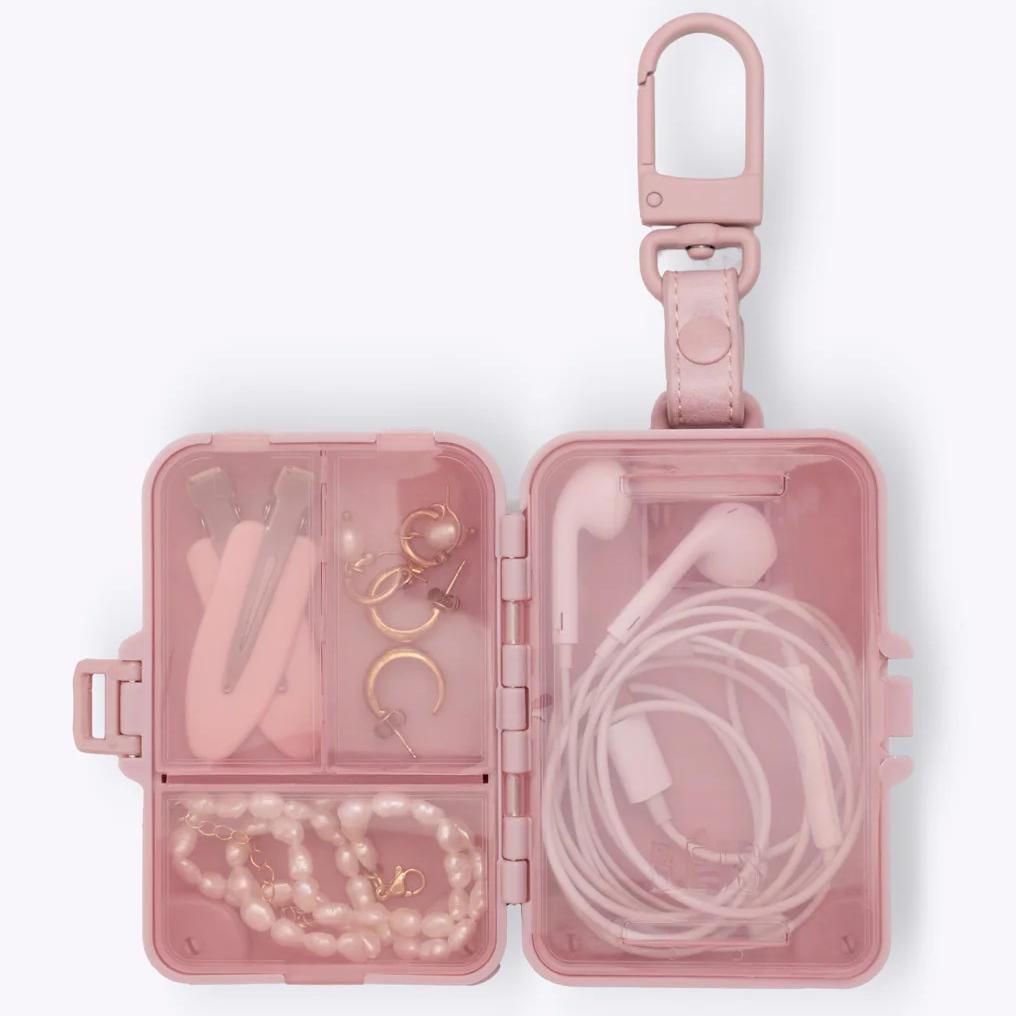 Mini Travel Case Keychain – Compact & Stylish On-the-Go Storage