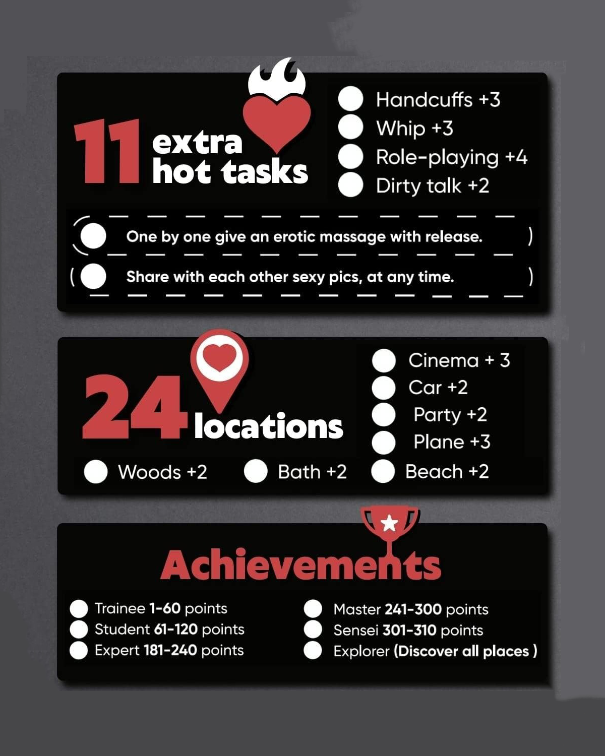 The Love Game – Adult Couple’s Game for Intimacy and Fun