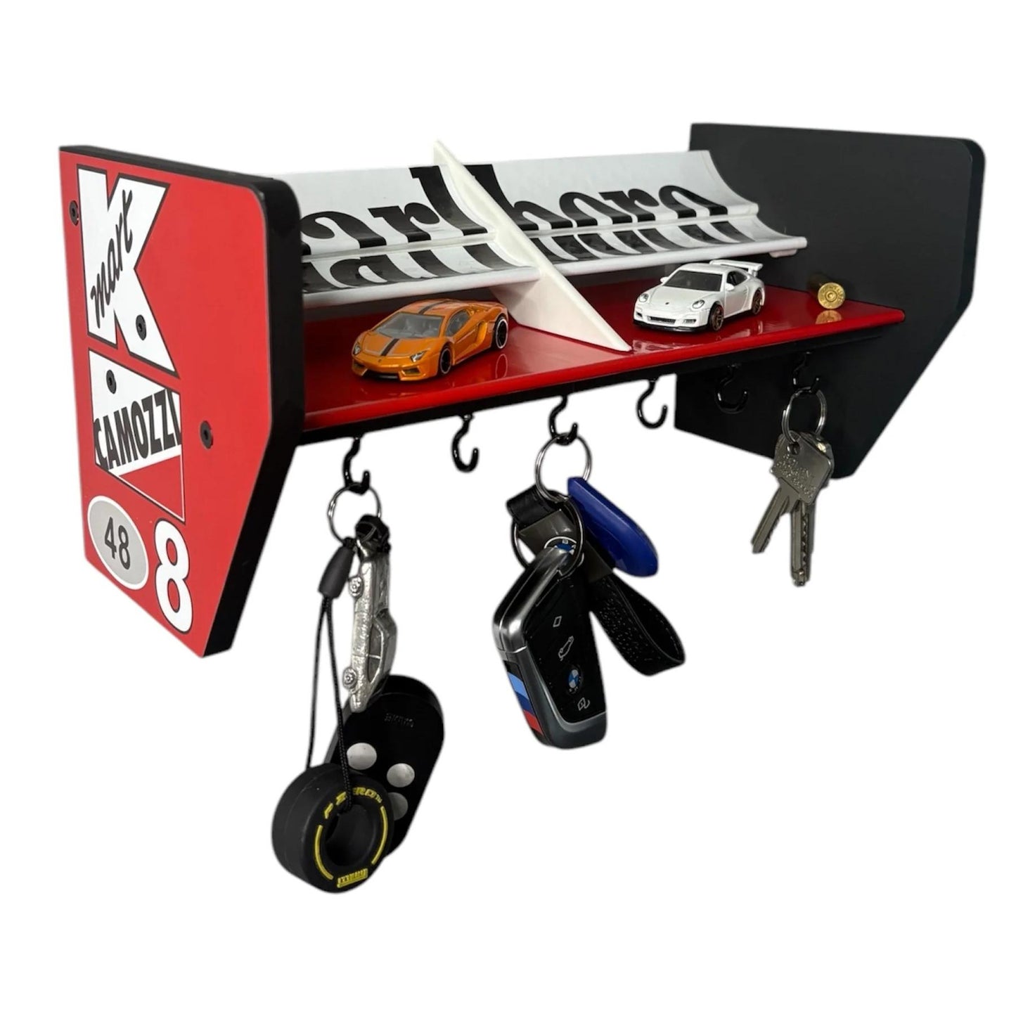 F1 Wall Key Holder – Stylish Racing-Inspired Design with Easy Installation