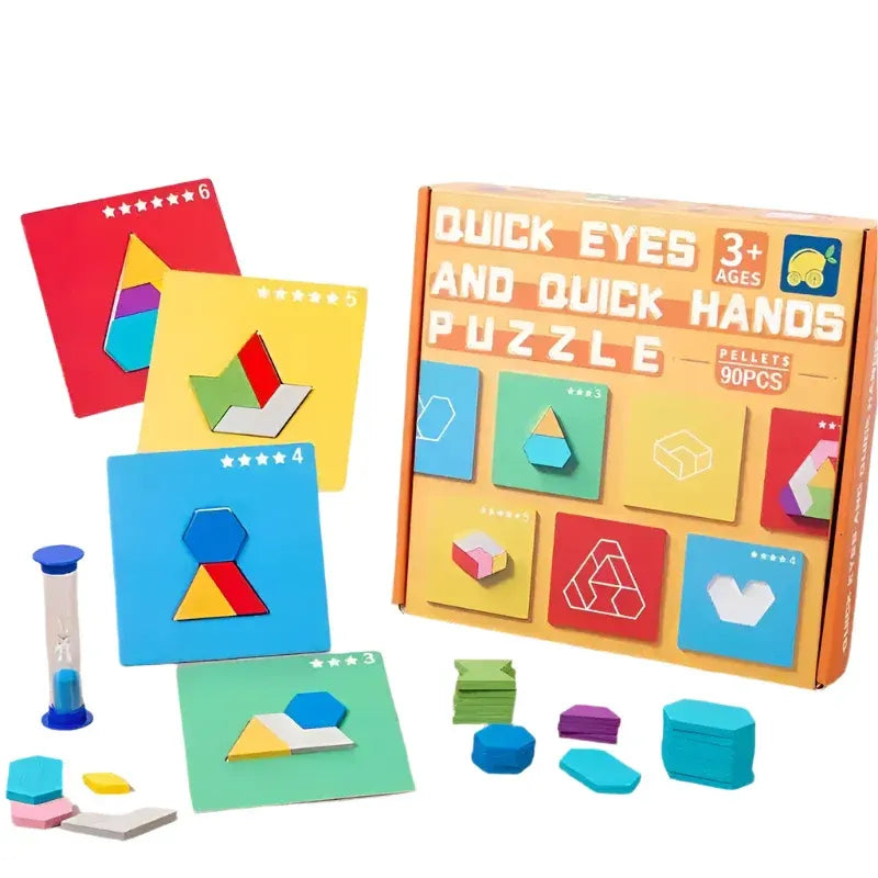 Shape Matching Puzzle – Educational Toy for Kids, Perfect Birthday Gift