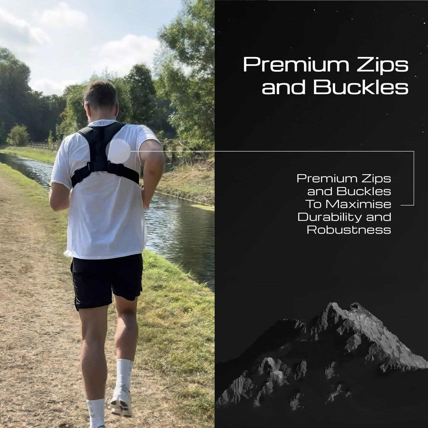 Men’s Running Phone Holder Vest – Secure & Comfortable Sports Chest Pack