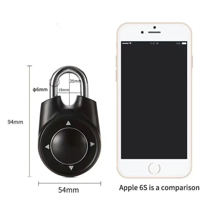 Directional Combination Padlock –  Customizable Locker Locks