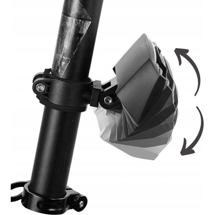 Bicycle Rear Light with Laser and Remote Control – USB Rechargeable Safety Tail Lamp