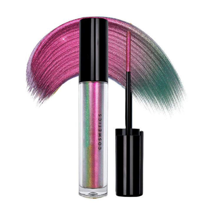 Colorful 3D Mascara – Hypnotic Multicolor Volume Effect