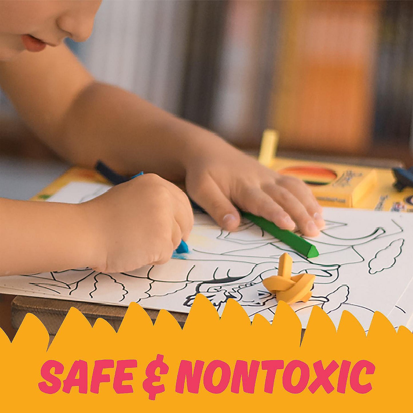 12-Pack Twistable Crayons – Unbreakable, Washable, and Mess-Free Coloring Set for Kids