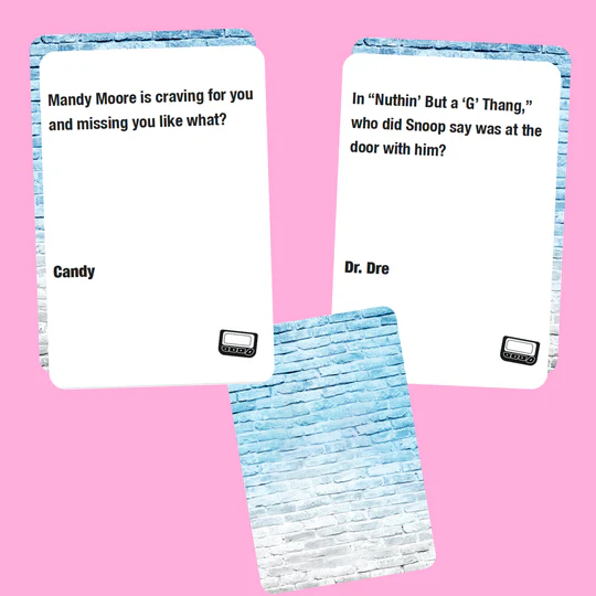 90s & 00s Pop Lyrics Trivia Game – Sing, Rap, and Play Your Way Through Iconic Hits