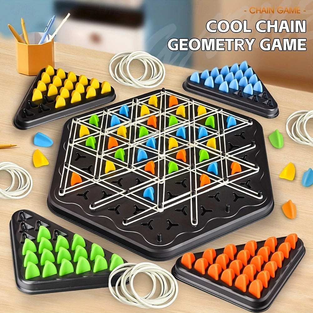 Triangular Chain Mastermind – Logical Thinking & Problem-Solving Puzzle Game
