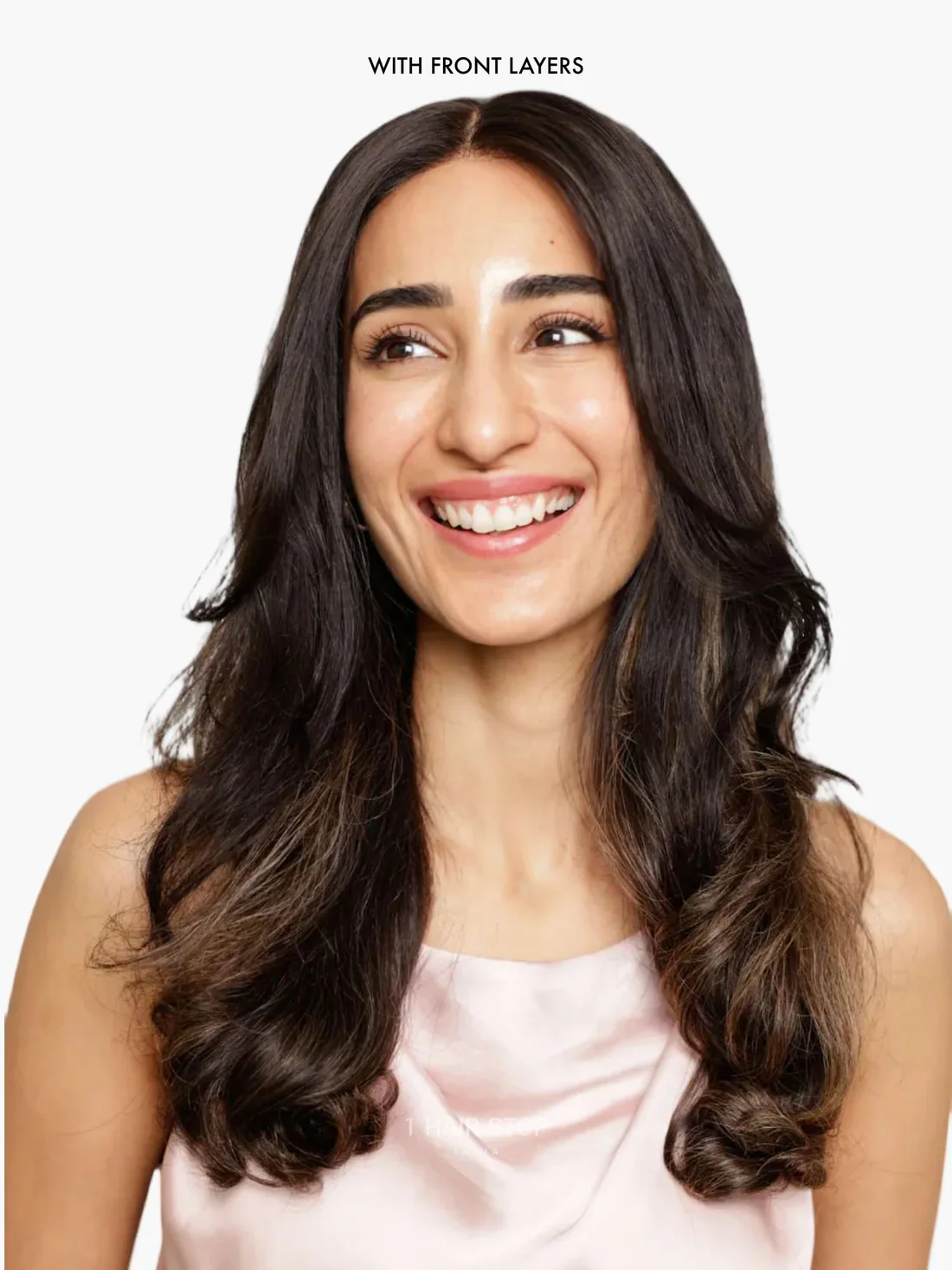 Clipless Front Hair Topper – Adjustable Silk Scalp Design | Natural Volume Bangs