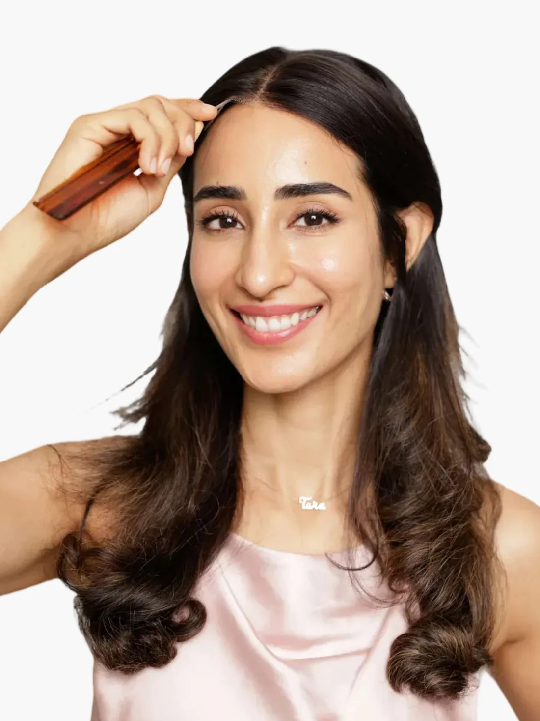 Clipless Front Hair Topper – Adjustable Silk Scalp Design | Natural Volume Bangs