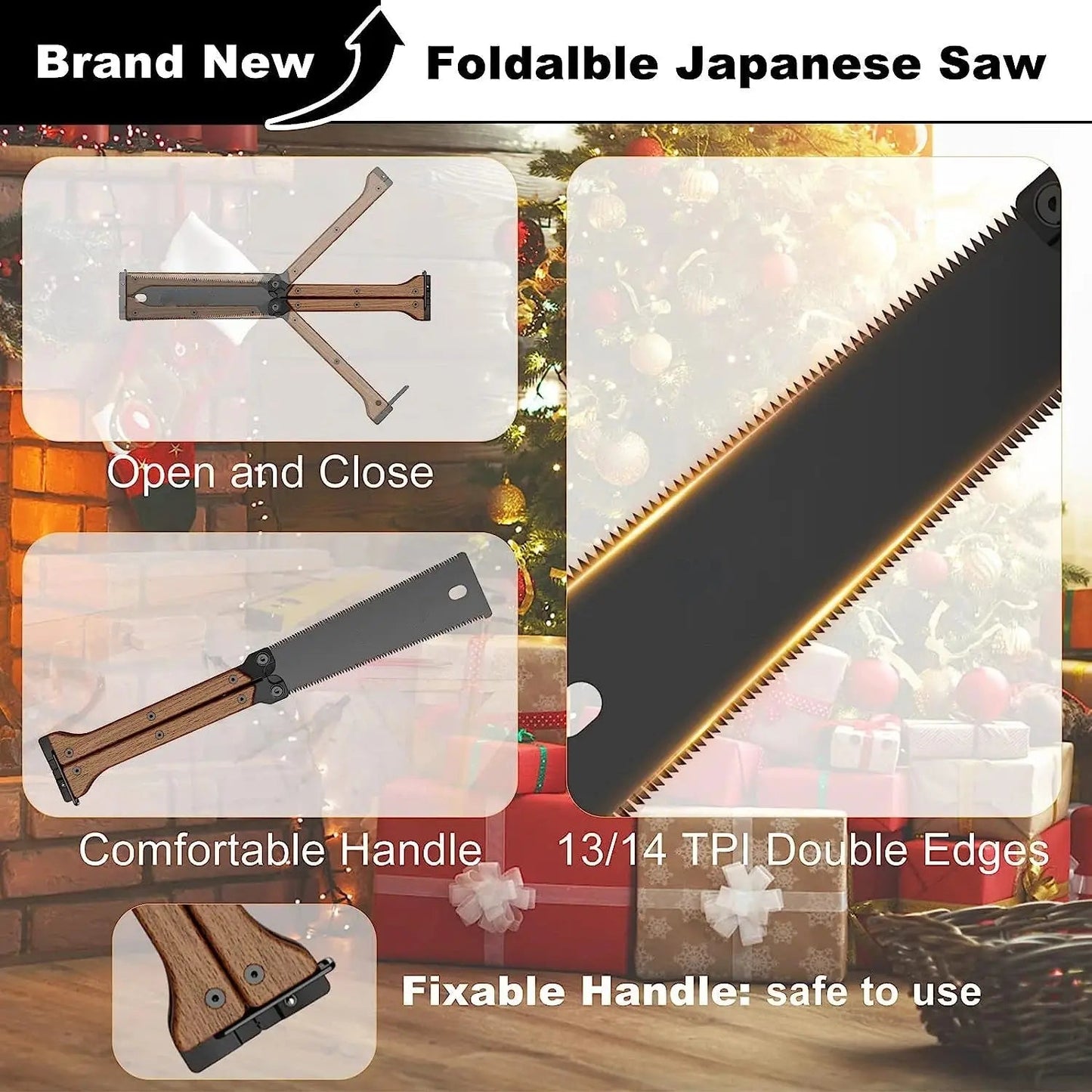 Mini Pocket Folding Saw – Portable Tool for Woodworking and Outdoor Use