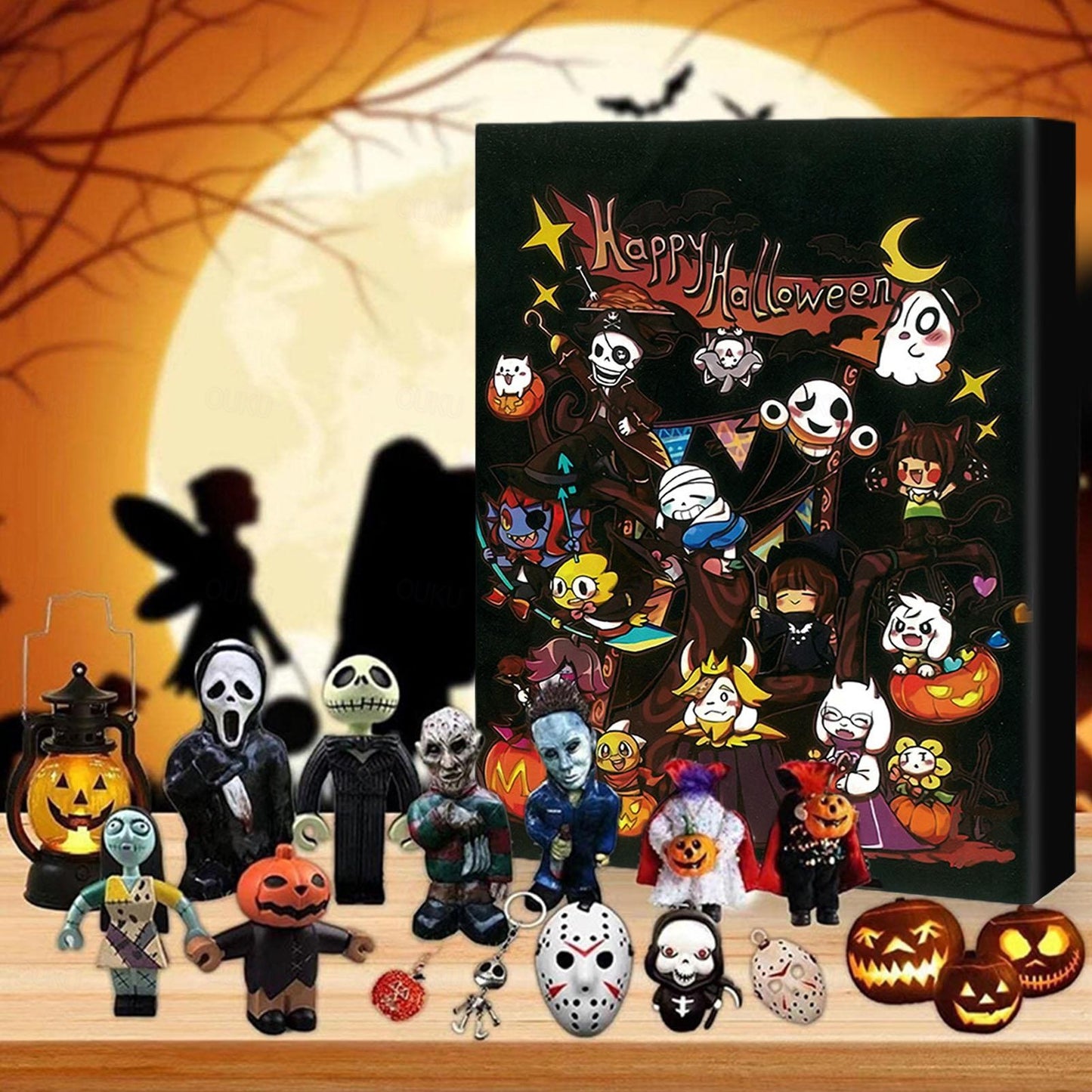 2025 Halloween Horror Movie Advent Calendar – 24 Surprise Toys for Kids