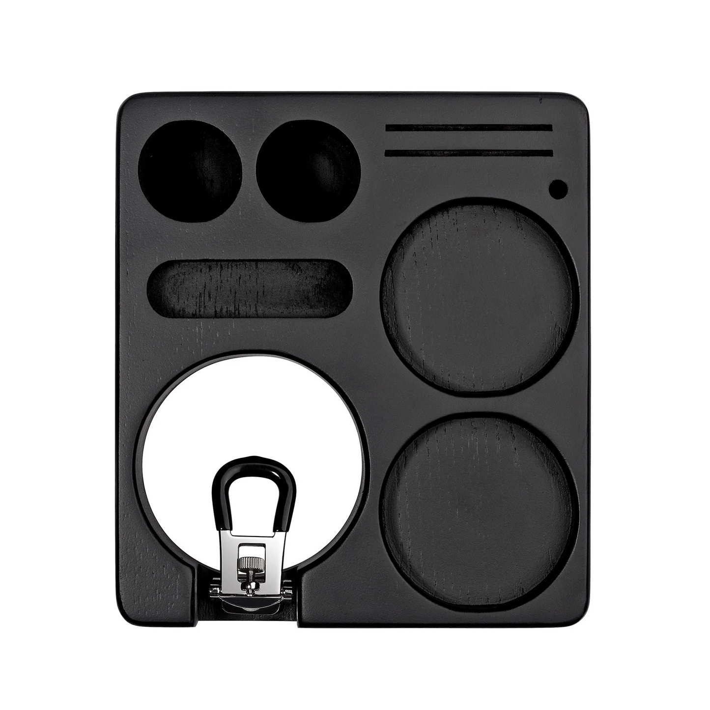 Compact Espresso Tamping Station – Upgraded Barista Organizer