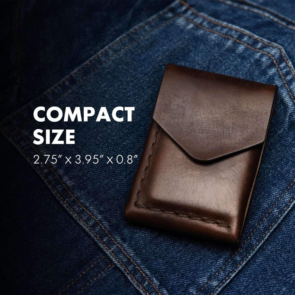 Minimalist Vertical Wallet – Compact, Durable & Stylish