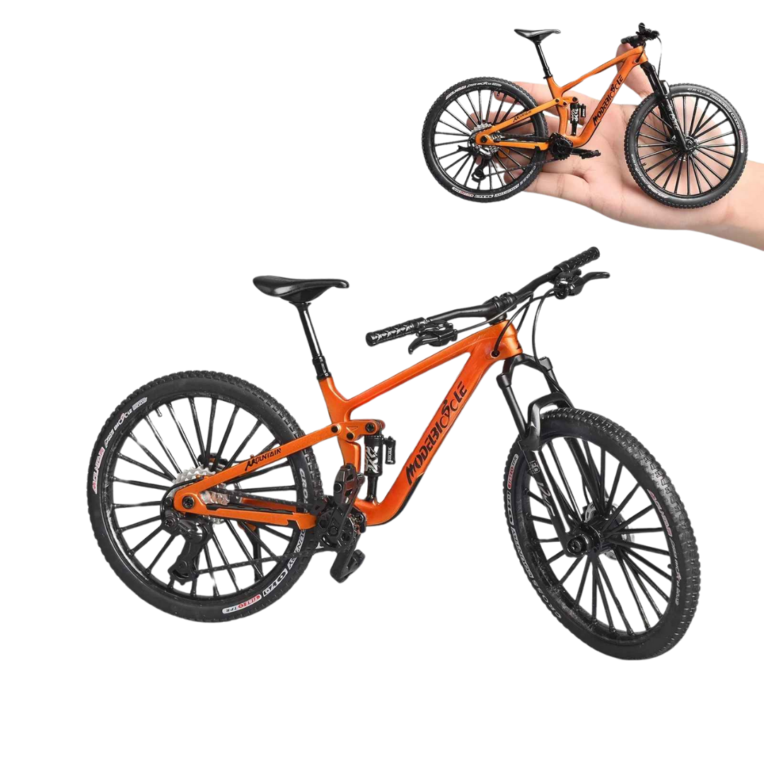 Mini Enduro Bike Model – Realistic 1:6 Scale Collectible with Functional Parts