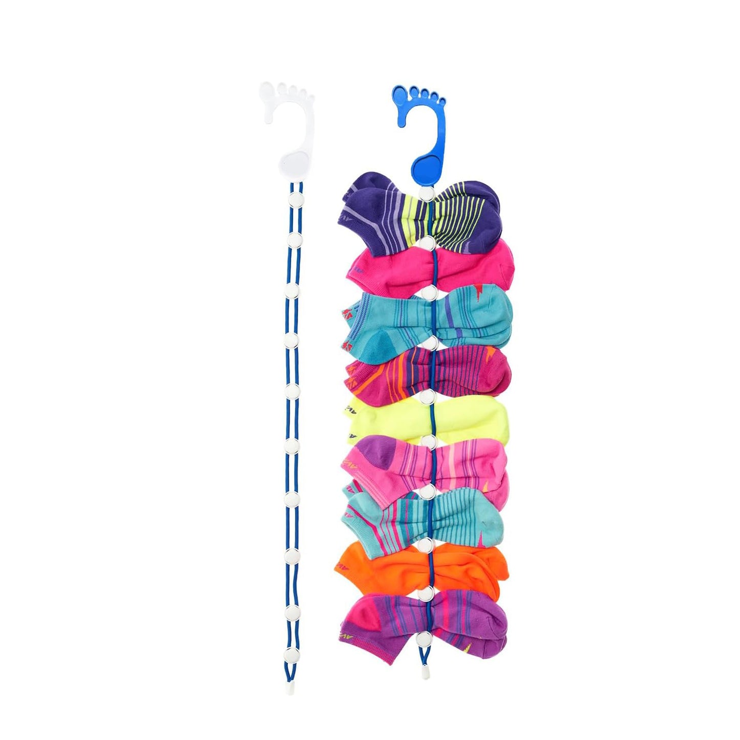 Socks Laundry Organizer – 2 Pack Sock Holder for Washing, Drying & Storage